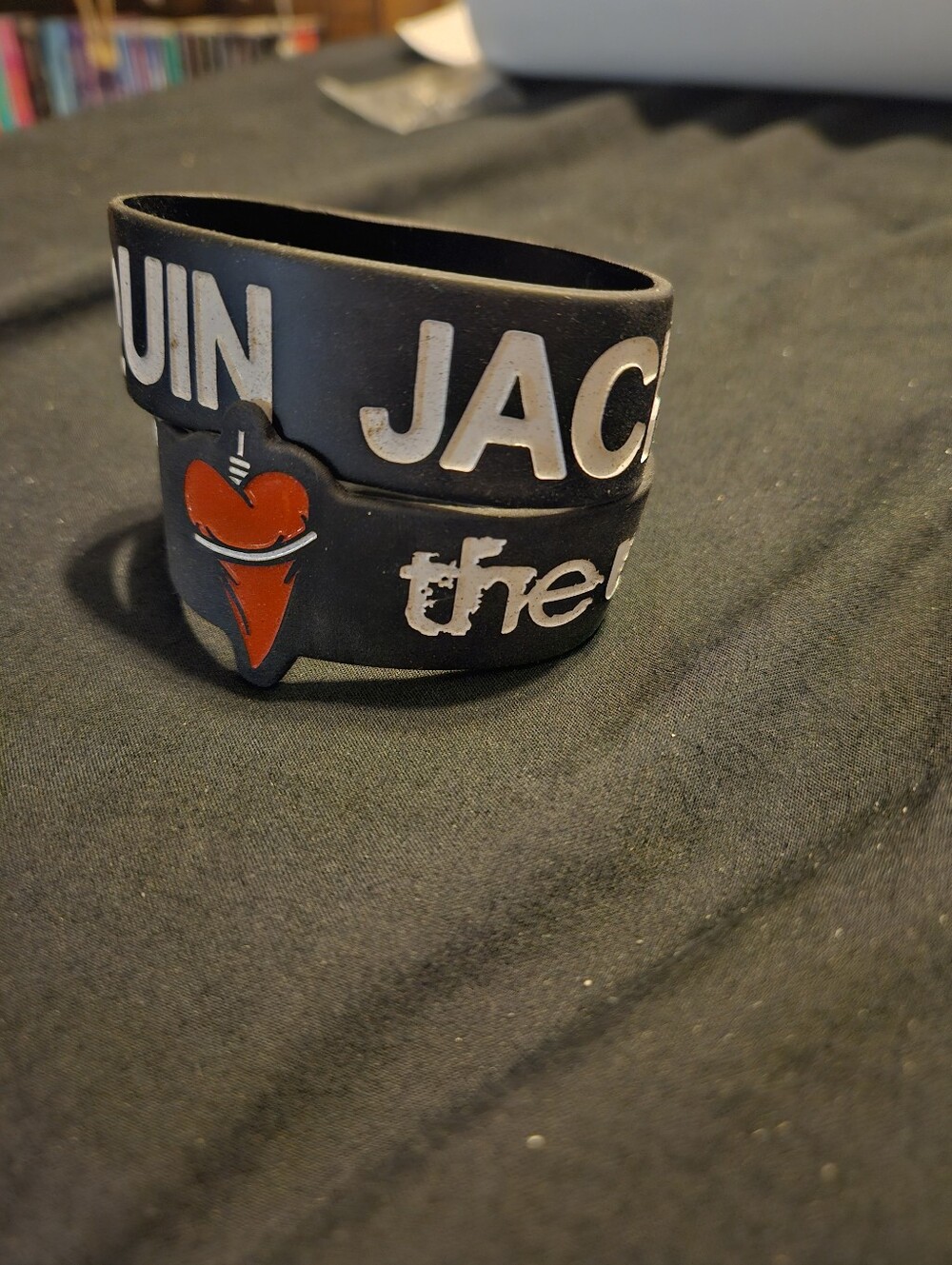 Set of 2 Jacks Mannequin And The Used Rubber Bracelets